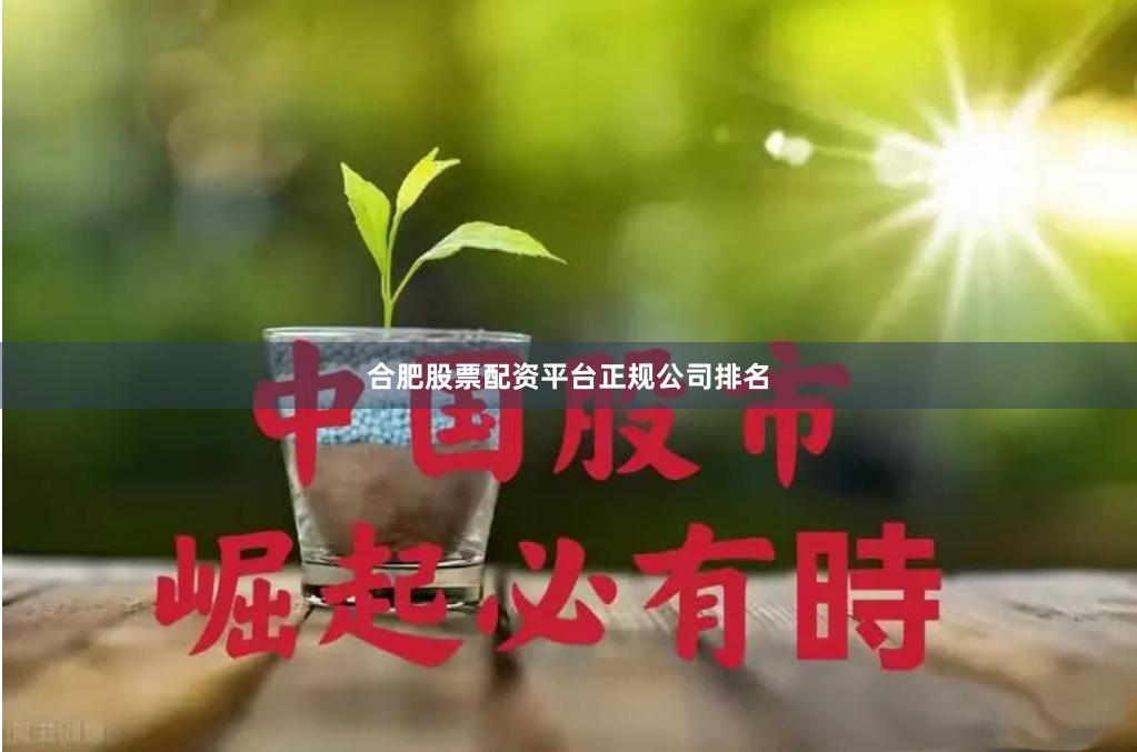 合肥股票配资平台正规公司排名
